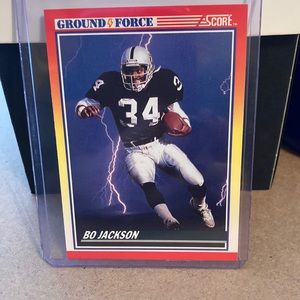 1990 Bo Jackson Score  GROUND FORCE #330 card 10 of 12  Los Angeles Raiders